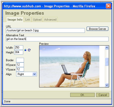 Image Properties Image